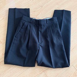 Boy's Dress Pants Formal Bottoms Suit Black